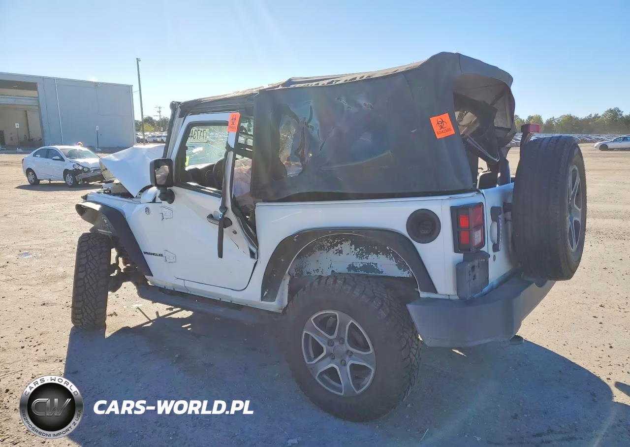 2012 Jeep Wrangler Sport VIN:1C4AJWAG8CL176250 - 2