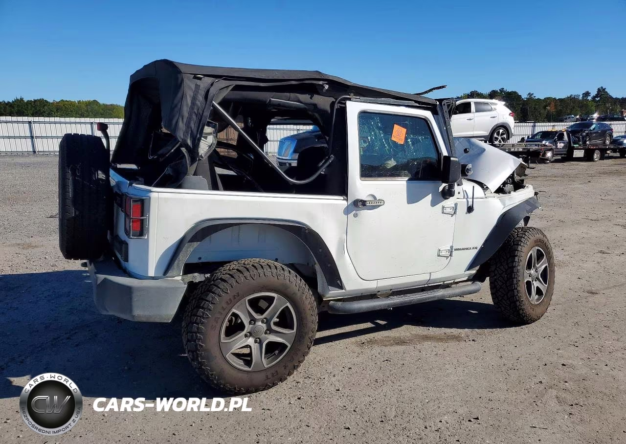 2012 Jeep Wrangler Sport VIN:1C4AJWAG8CL176250 - 3