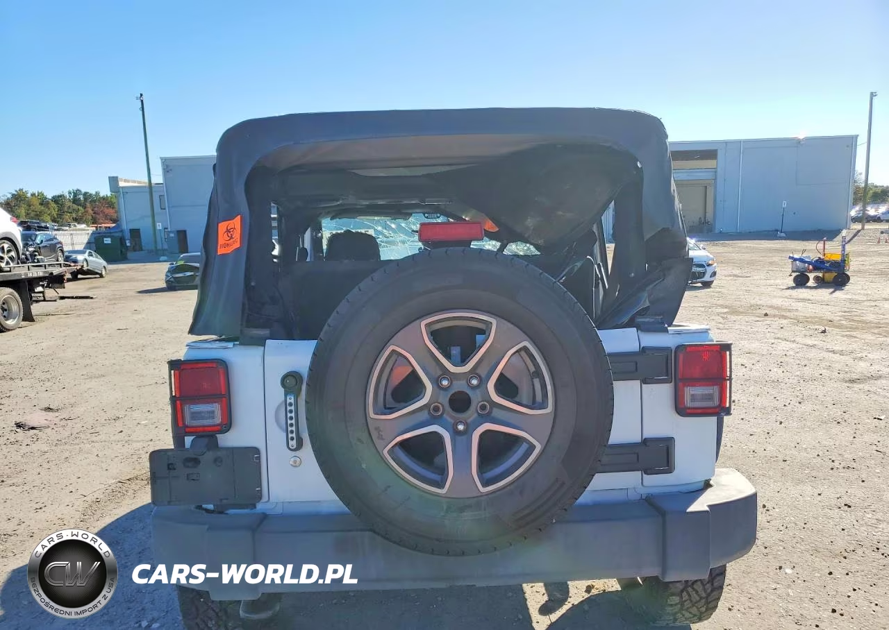 2012 Jeep Wrangler Sport VIN:1C4AJWAG8CL176250 - 6