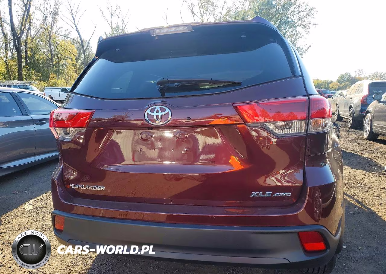 2019 Toyota Highlander Xle VIN:5TDJZRFH5KS737593 - 6