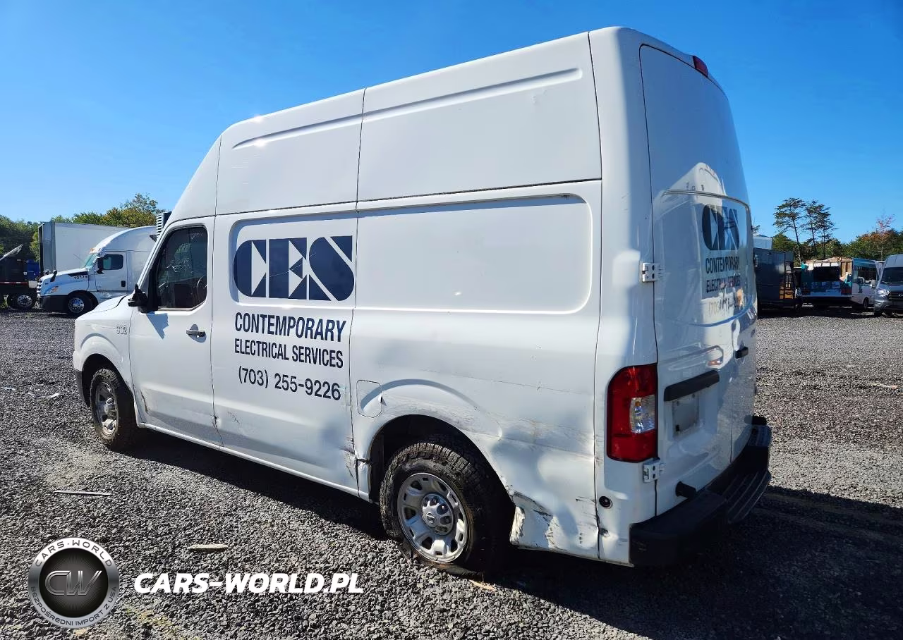 2018 Nissan Nv 2500 Hd Sv VIN:1N6BF0LYXJN808060 - 2