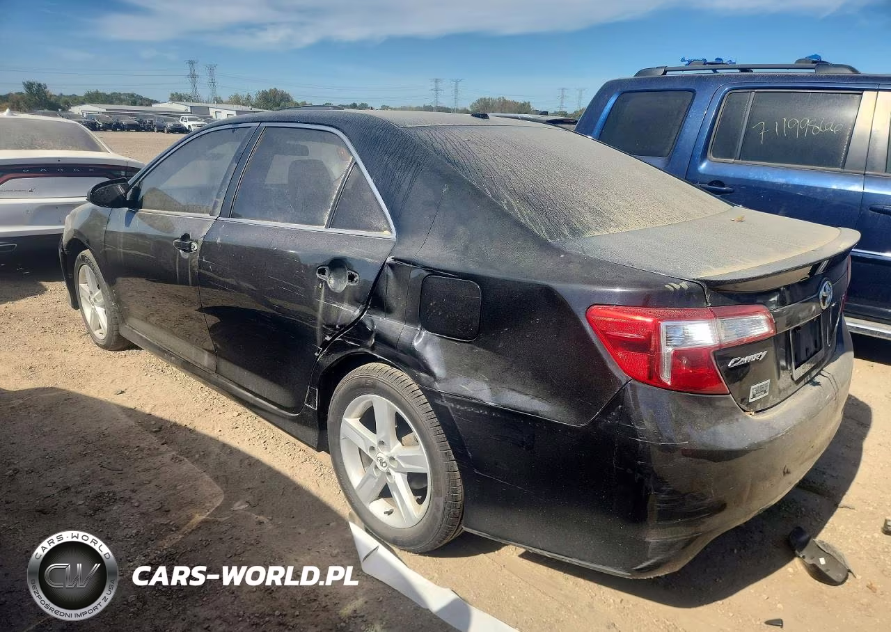 2012 Toyota Camry Se VIN:4T1BF1FK6CU506706 - 2