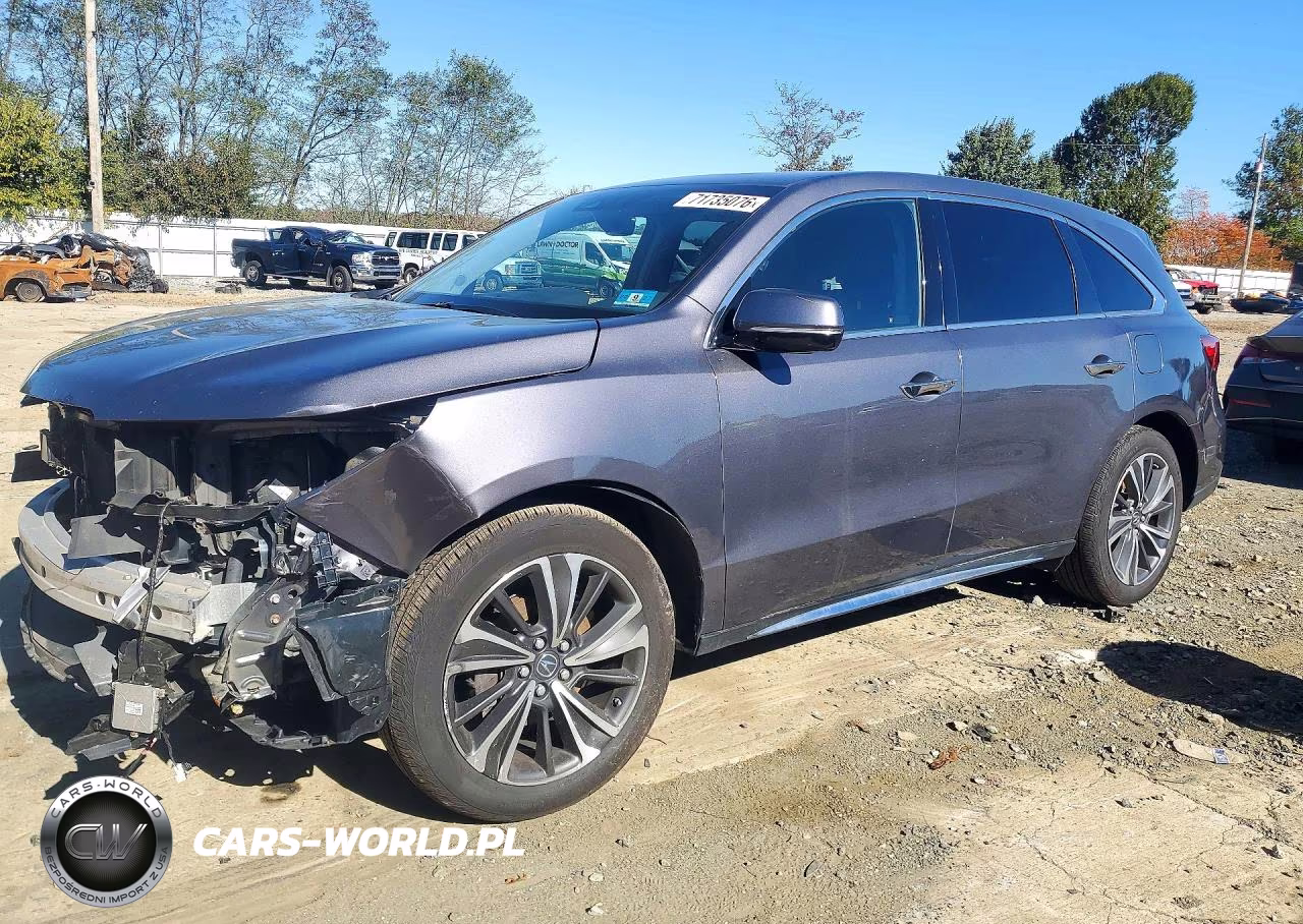 2020 Acura Mdx Technology VIN:5J8YD4H50LL034409 - 1