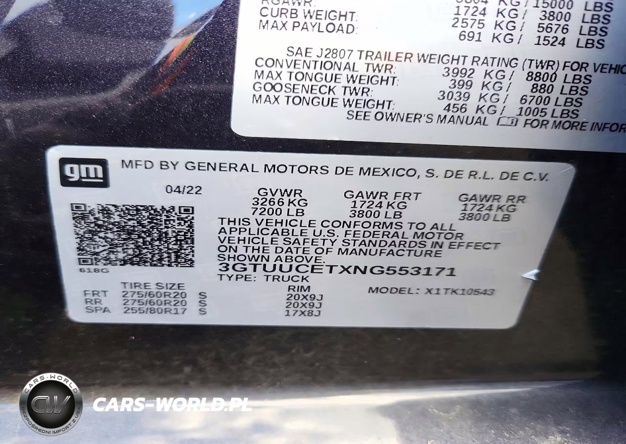 2022 GMC Sierra K1500 Elevation VIN:3GTUUCETXNG553171 - 12
