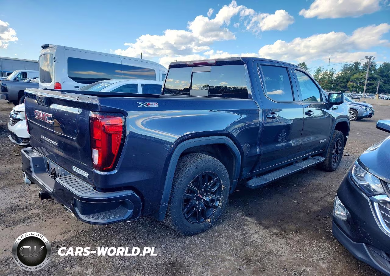 2022 GMC Sierra K1500 Elevation VIN:3GTUUCETXNG553171 - 3