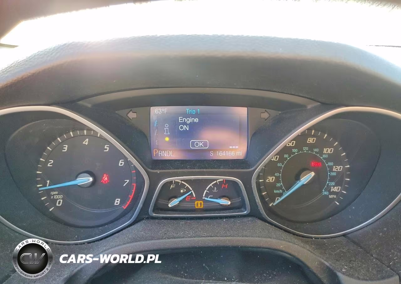 2014 Ford Focus Se VIN:1FADP3F20EL221973 - 9