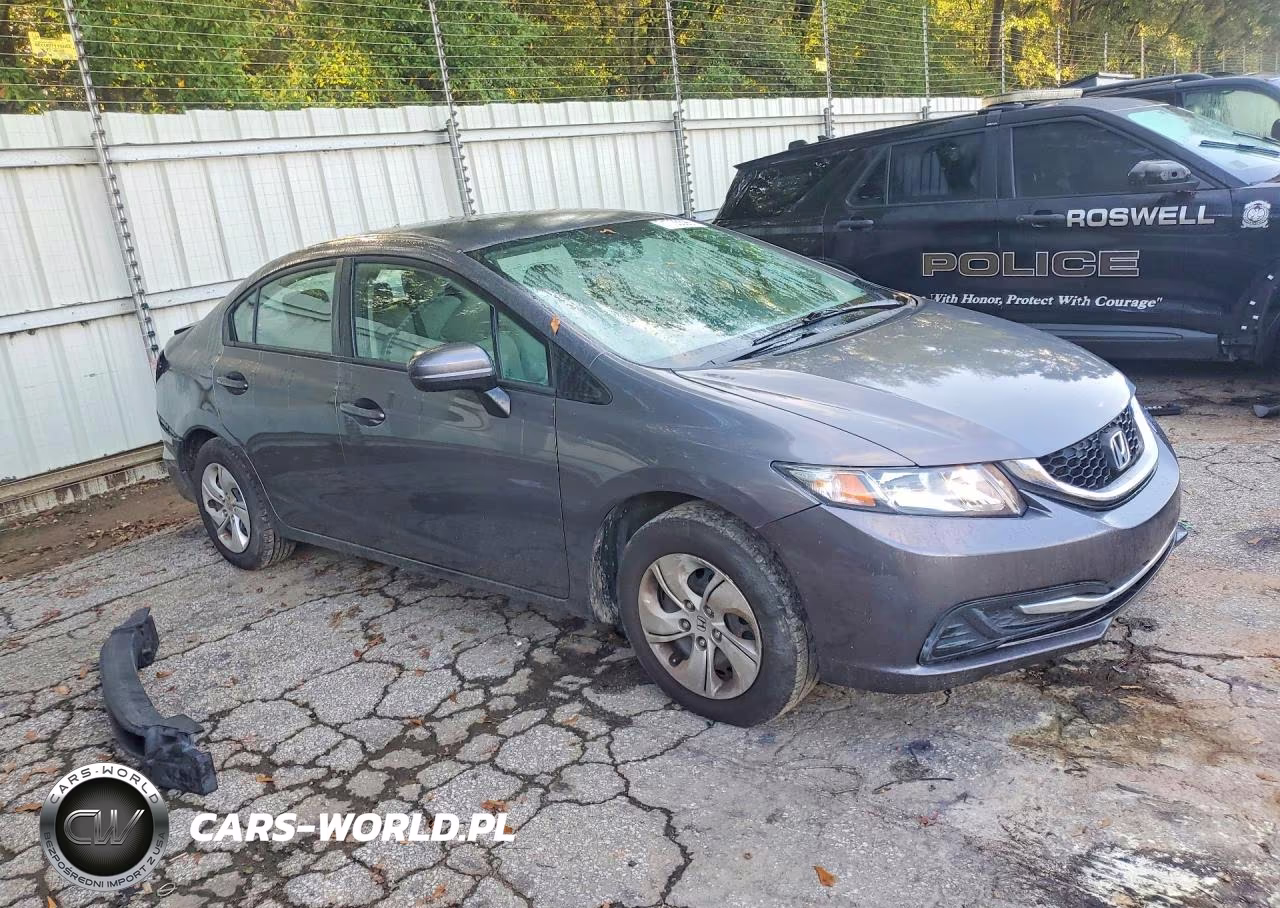2015 Honda Civic Lx VIN:19XFB2F56FE026928 - 4