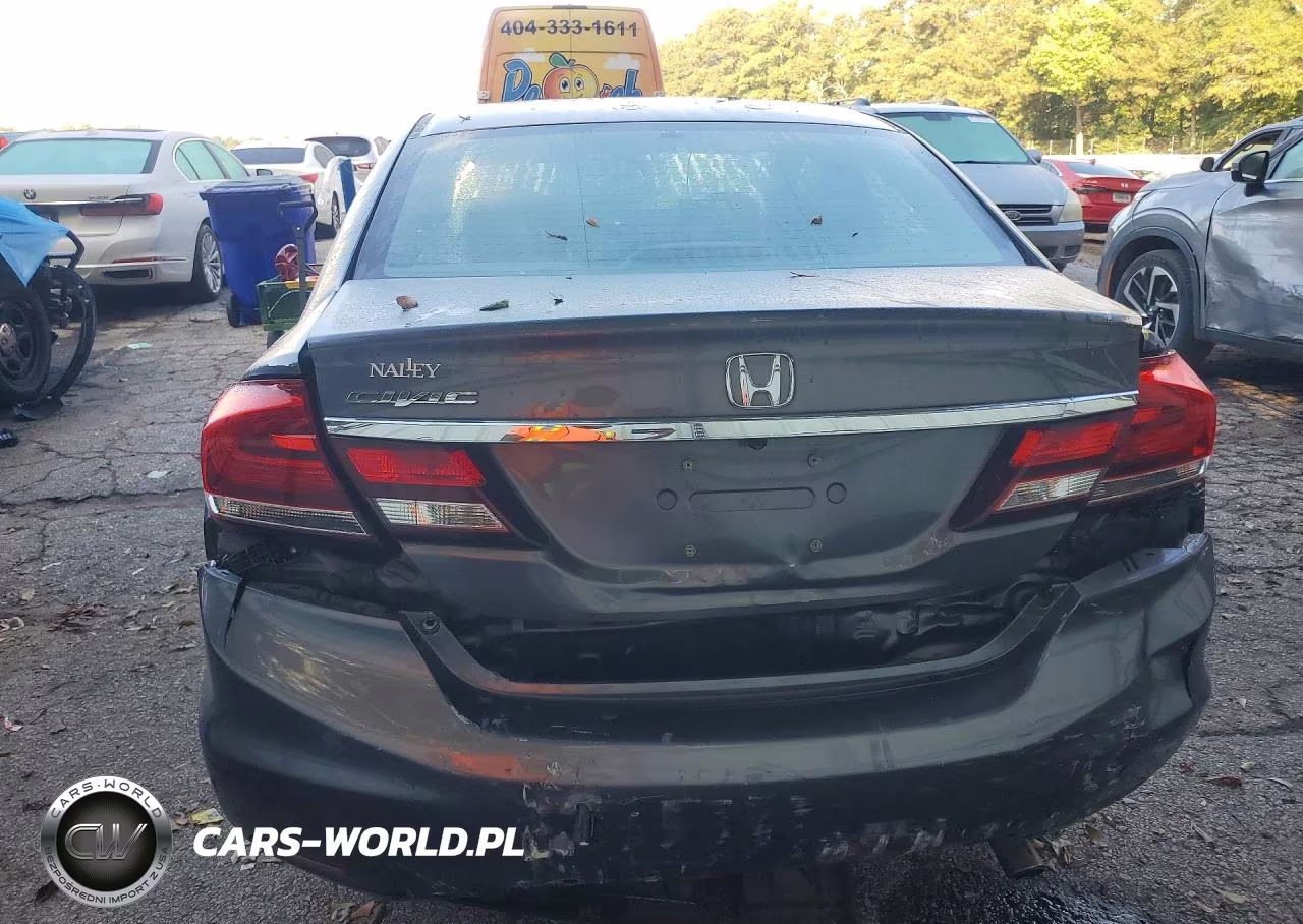 2015 Honda Civic Lx VIN:19XFB2F56FE026928 - 6