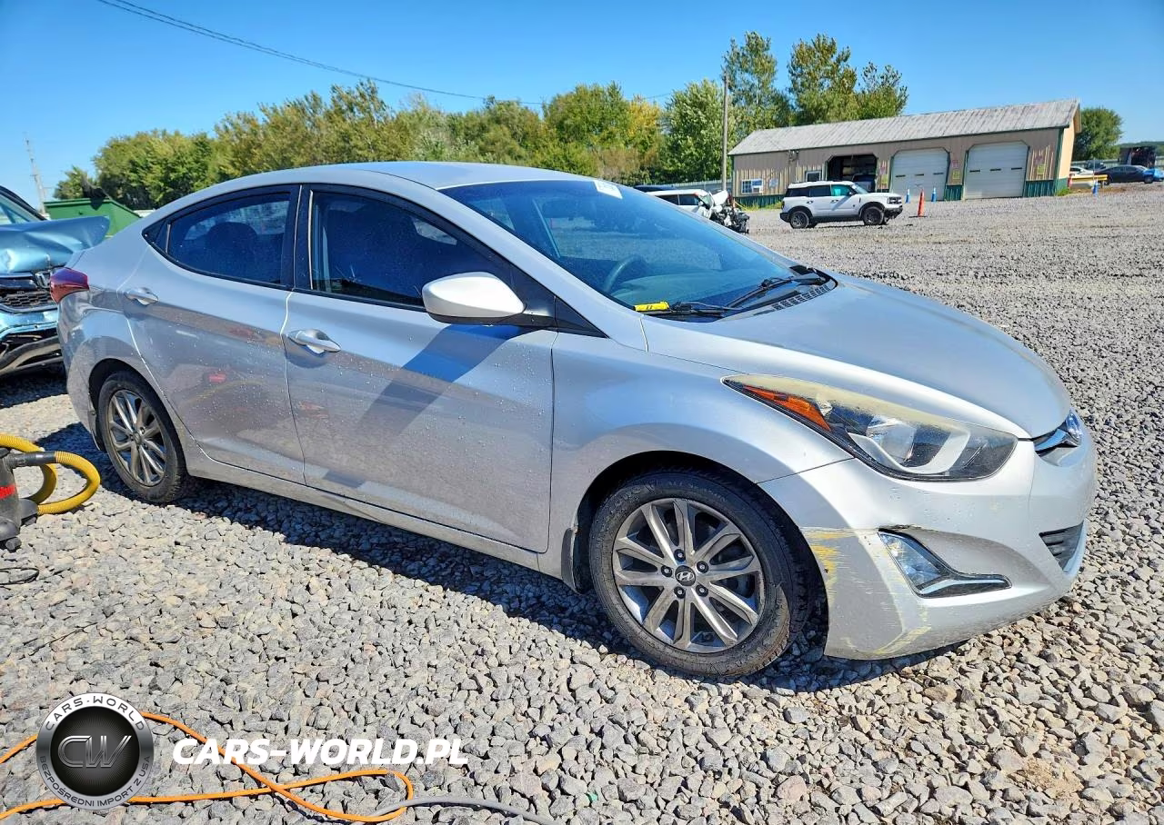 2015 Hyundai Elantra Se VIN:5NPDH4AE9FH593848 - 4