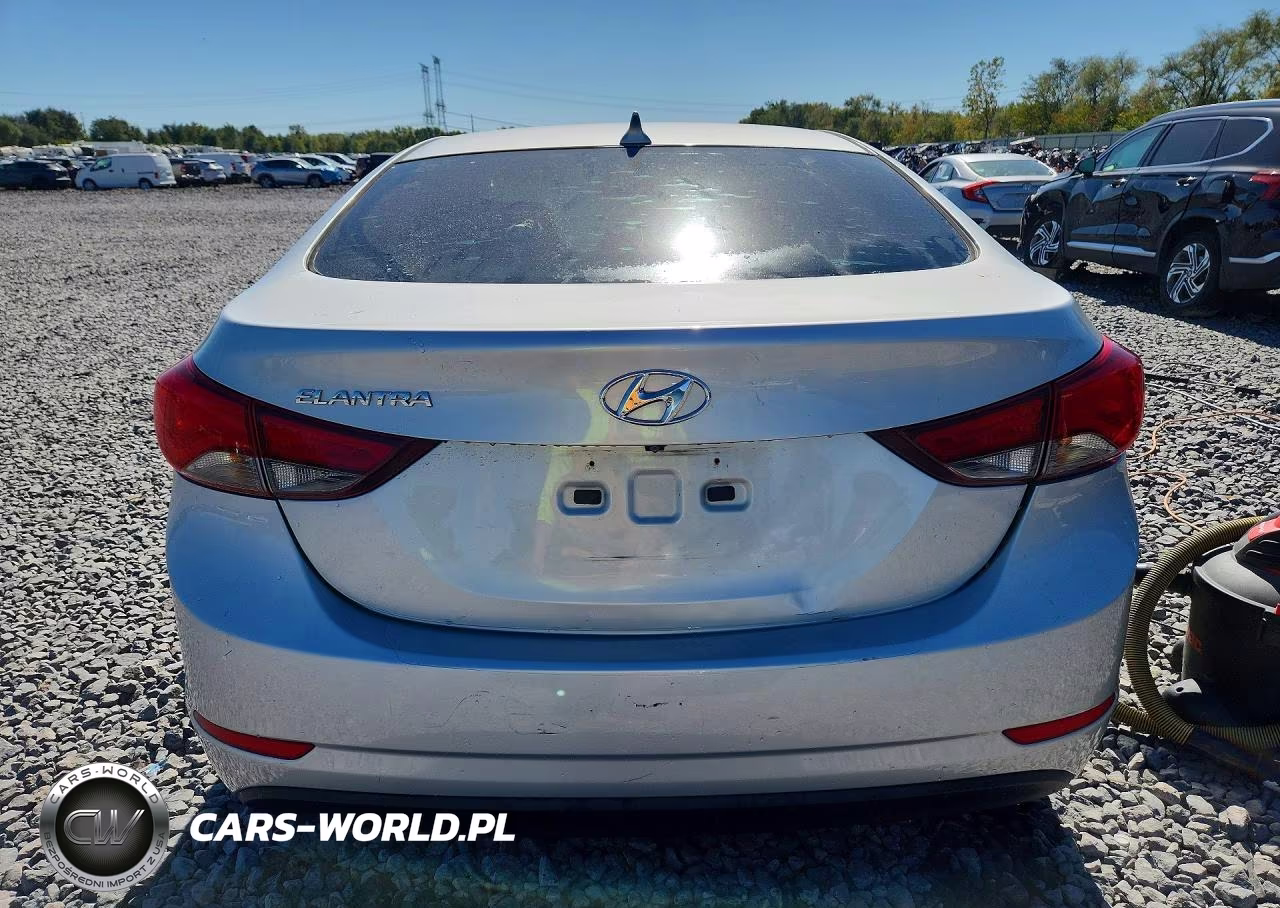 2015 Hyundai Elantra Se VIN:5NPDH4AE9FH593848 - 6