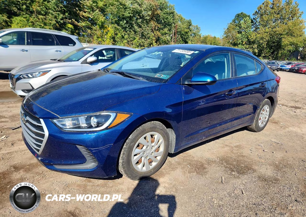2018 Hyundai Elantra Se VIN:5NPD74LF3JH364390 - 1