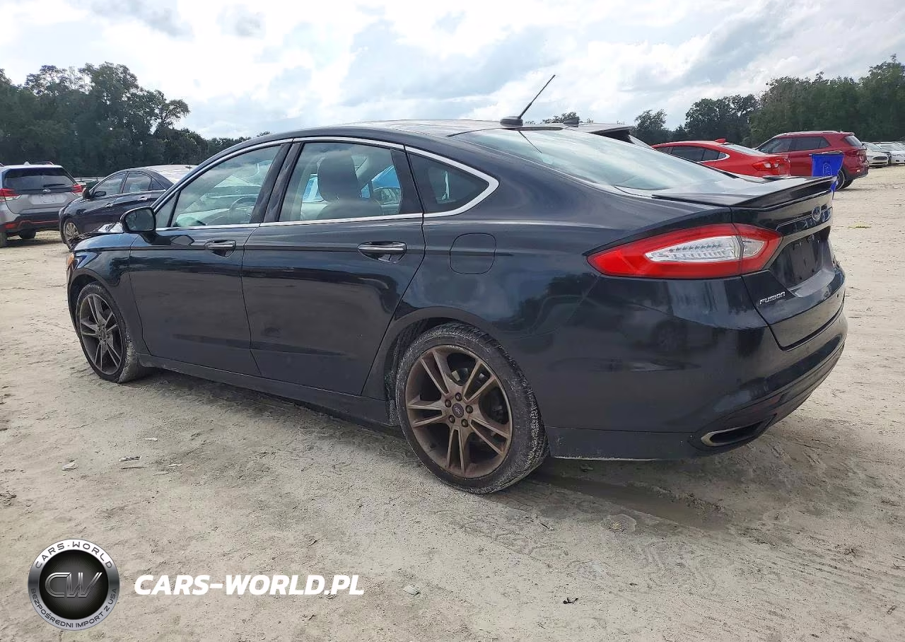 2013 Ford Fusion Titanium VIN:3FA6P0K95DR187832 - 2