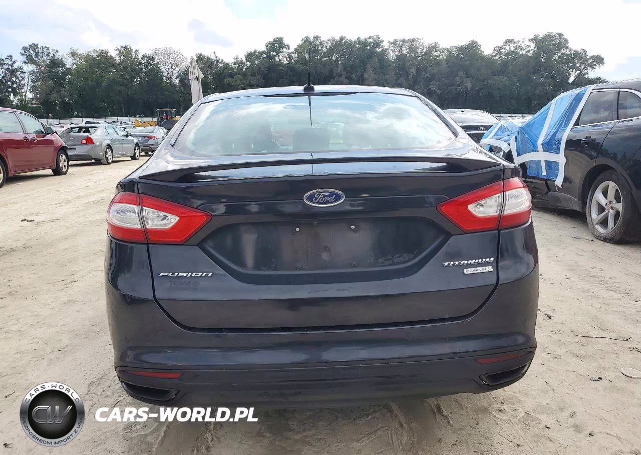 2013 Ford Fusion Titanium VIN:3FA6P0K95DR187832 - 6