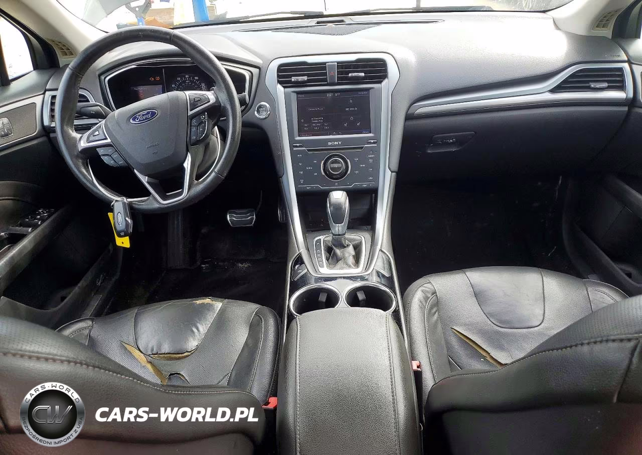 2013 Ford Fusion Titanium VIN:3FA6P0K95DR187832 - 8