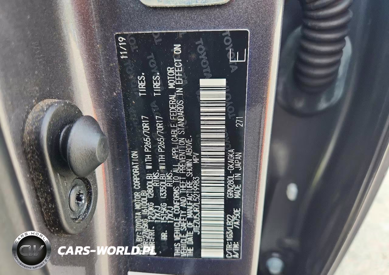 2020 Toyota 4Runner Sr5 Premium VIN:JTEZU5JR7L5219983 - 14