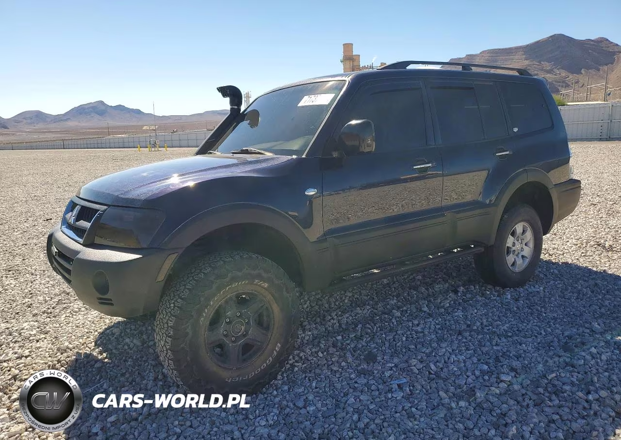 2003 Mitsubishi Montero Xls