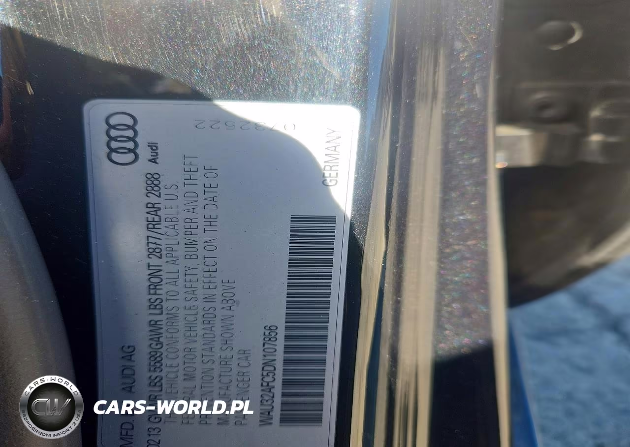 2013 Audi S7 Prestige VIN:WAU32AFC5DN107856 - 13