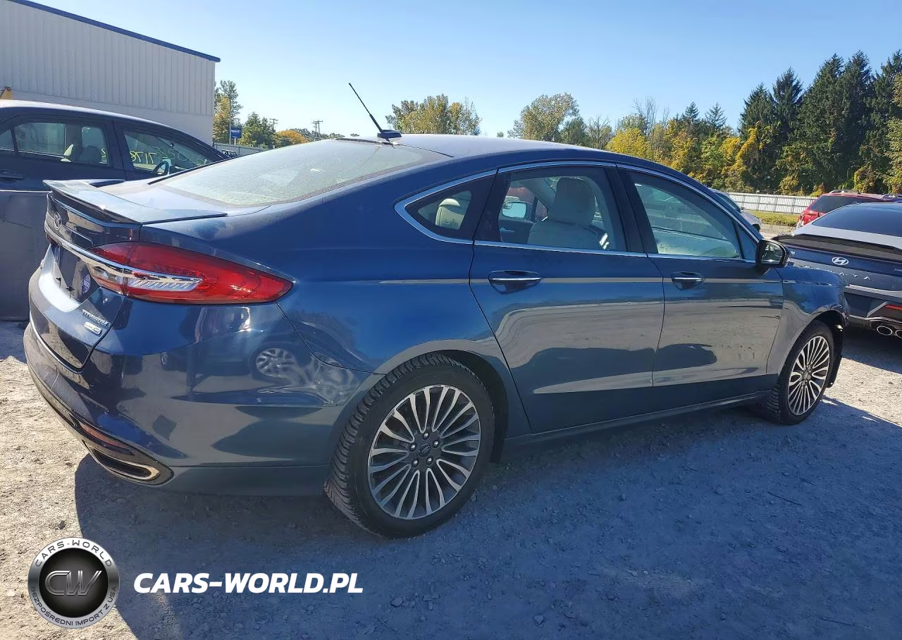 2018 Ford Fusion Titanium-Platinum VIN:3FA6P0D97JR247389 - 3