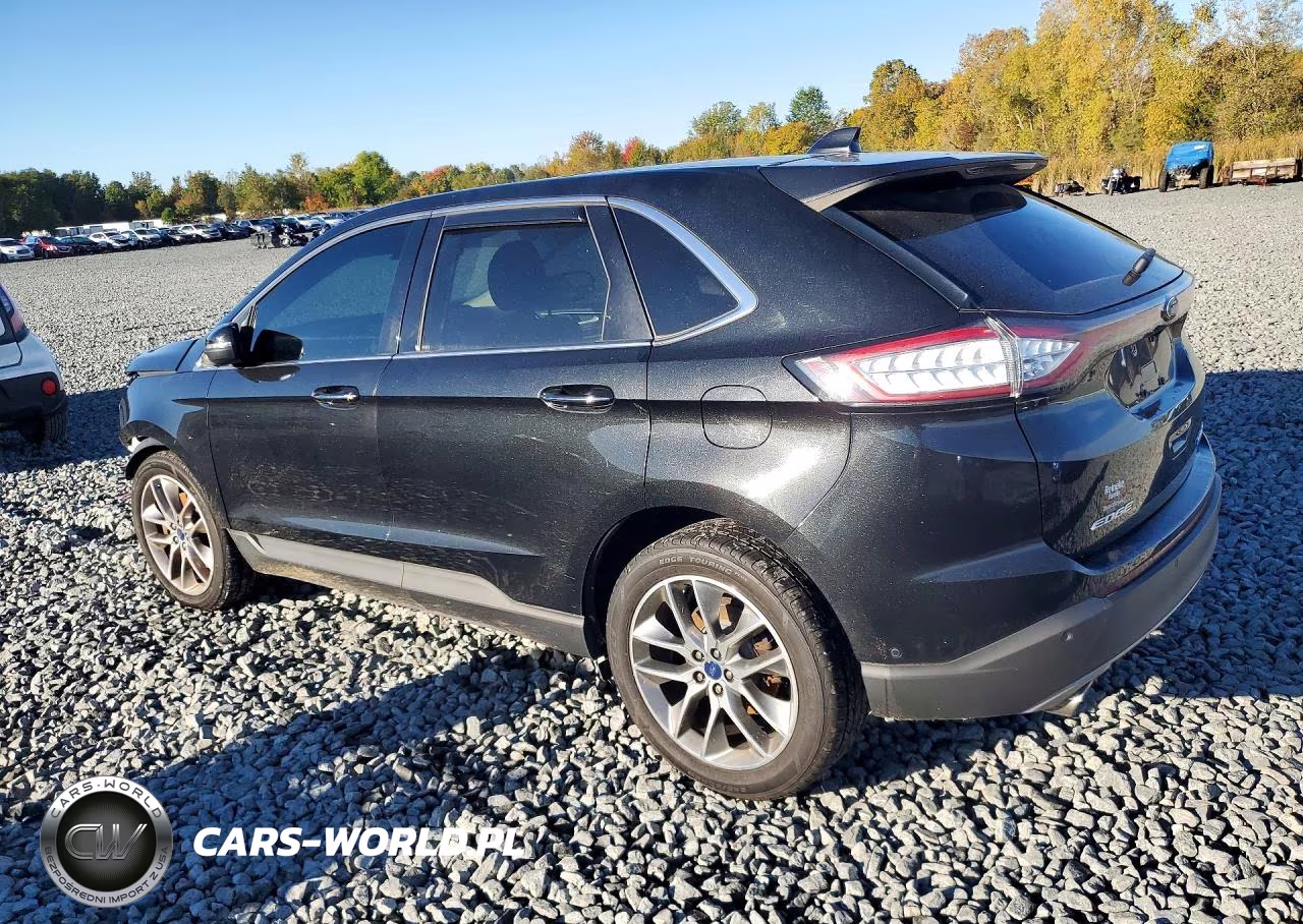 2015 Ford Edge Titanium VIN:2FMPK4K87FBB88165 - 2