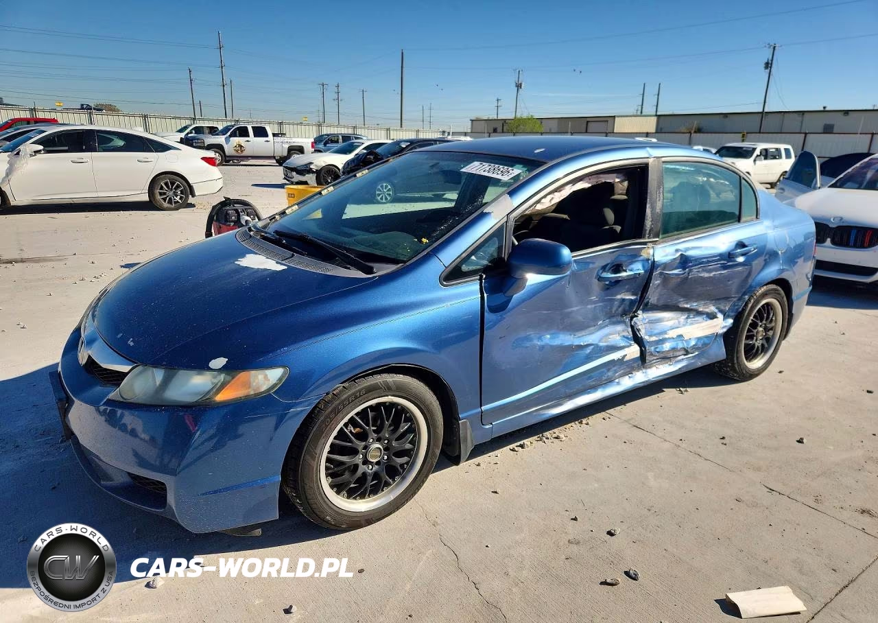 2009 Honda Civic Lx VIN:2HGFA16599H326647 - 1