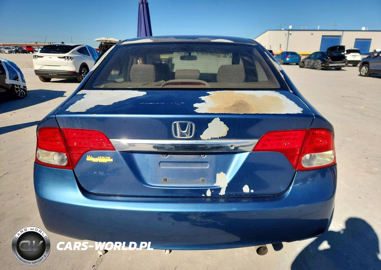 2009 Honda Civic Lx VIN:2HGFA16599H326647 - 6