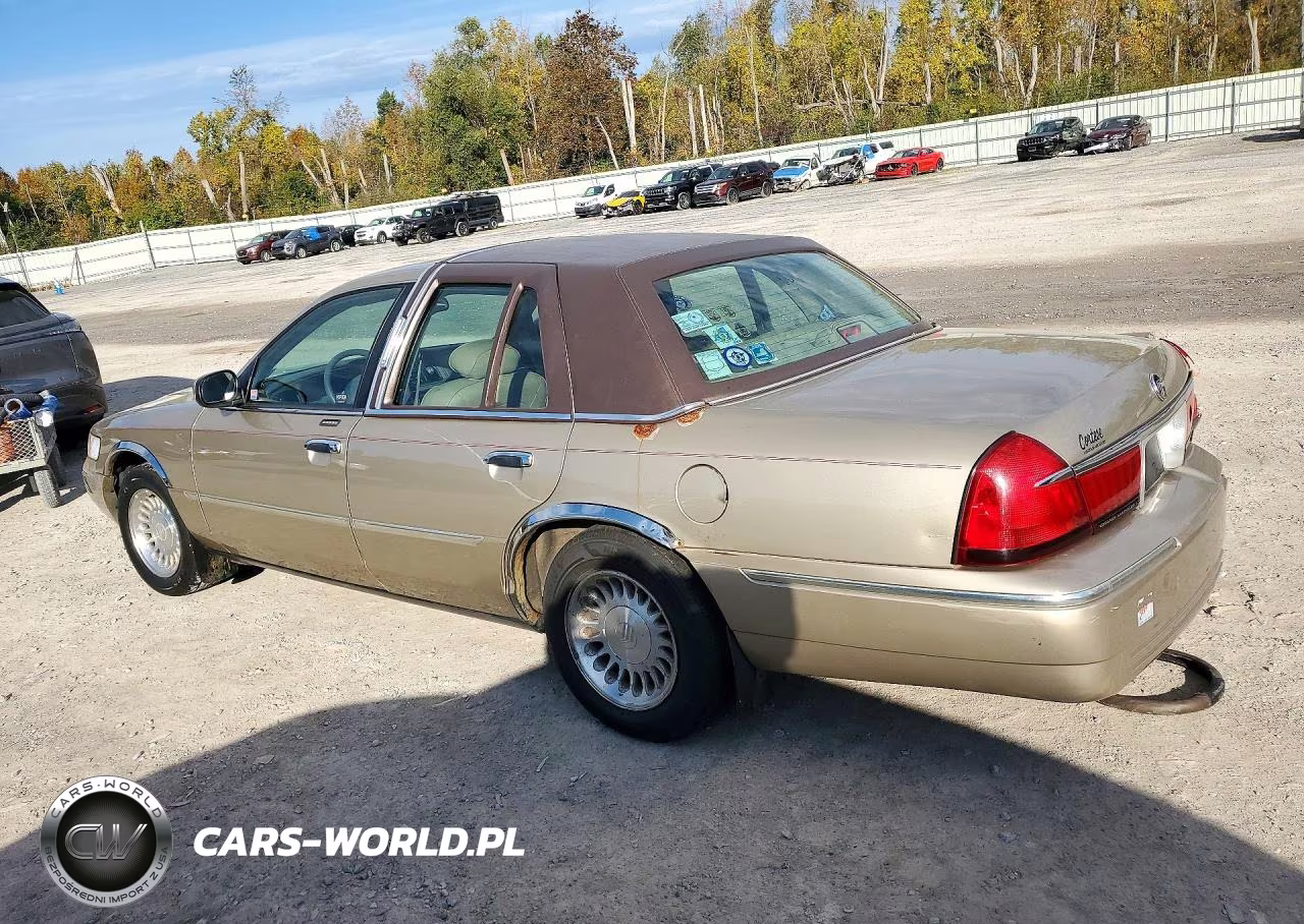 2000 Mercury Grand Marquis Ls VIN:2MEFM75W5YX712228 - 2