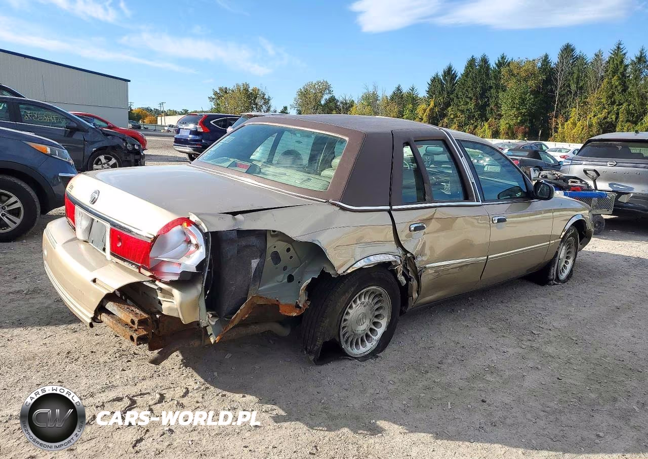2000 Mercury Grand Marquis Ls VIN:2MEFM75W5YX712228 - 3