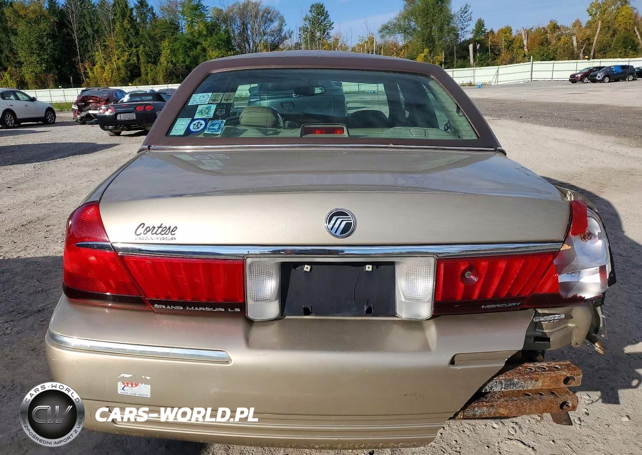 2000 Mercury Grand Marquis Ls VIN:2MEFM75W5YX712228 - 6