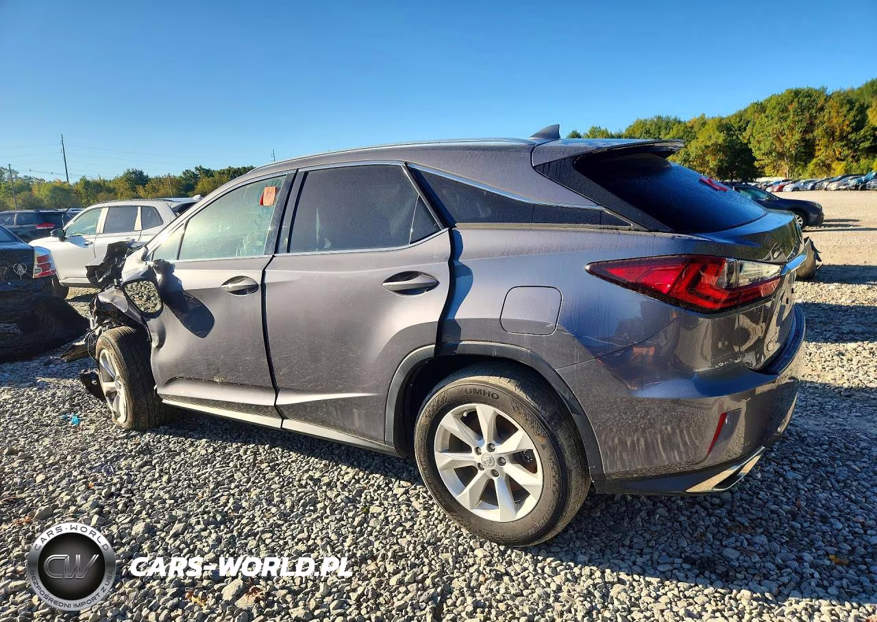 2017 Lexus Rx 350 Base VIN:2T2BZMCA9HC124372 - 2