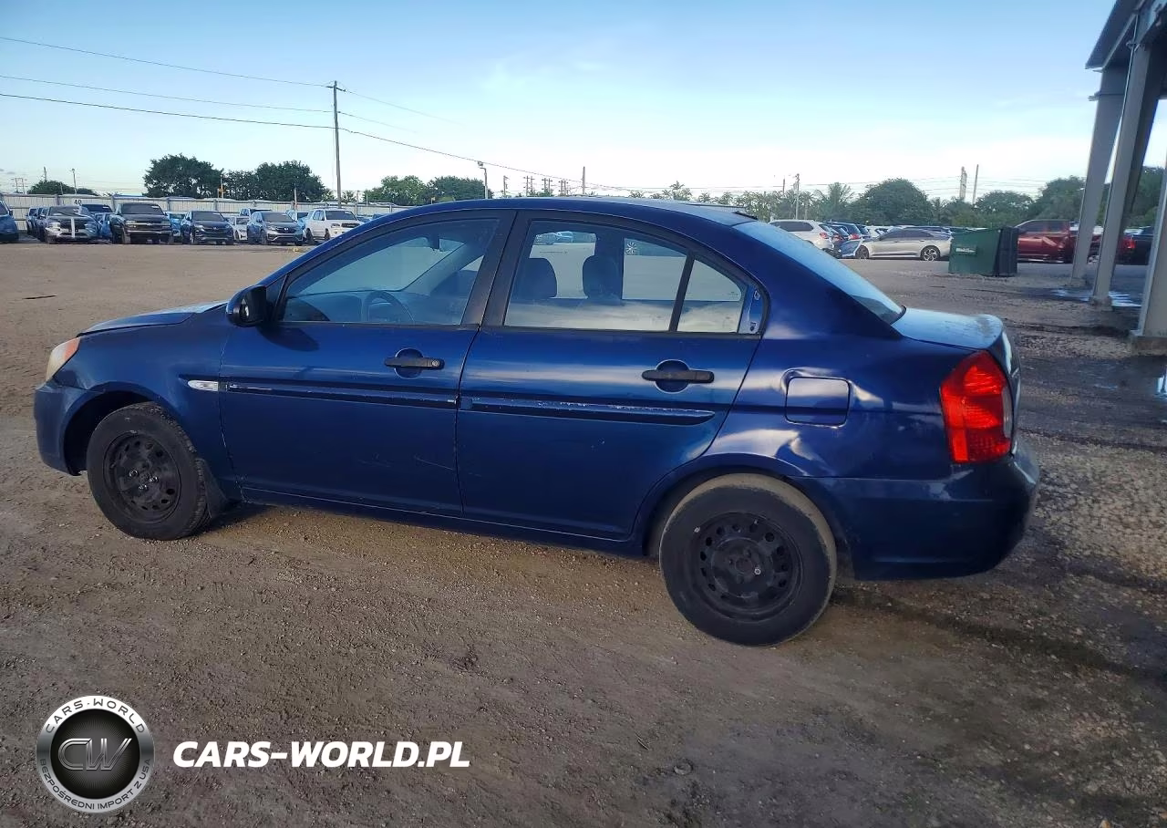 2009 Hyundai Accent Gls VIN:KMHCN46C79U309456 - 2