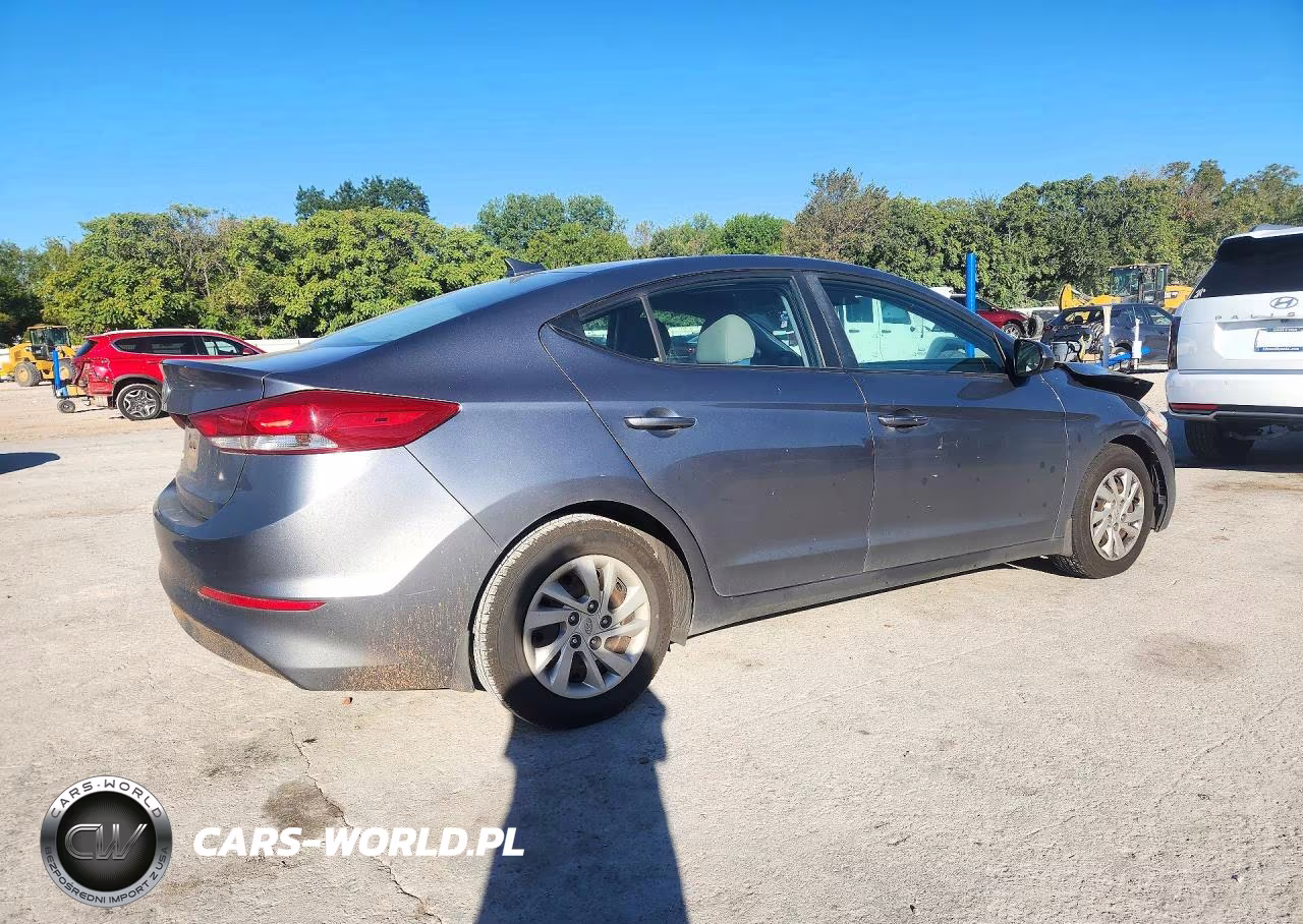2018 Hyundai Elantra Se VIN:5NPD74LF1JH380409 - 3
