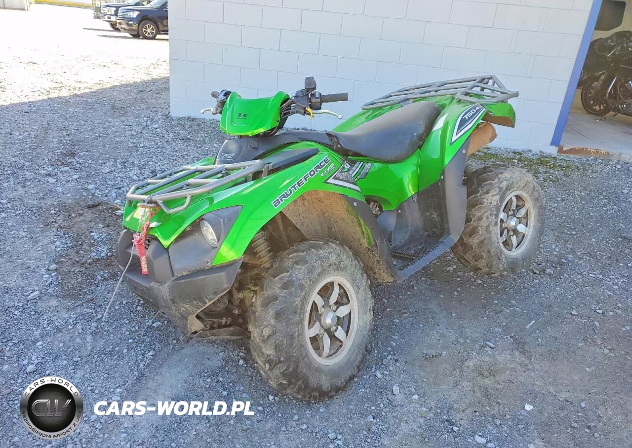 2016 Kawasaki Brute Force 750 Atv VIN:JKAVFDJ18GB506641 - 2