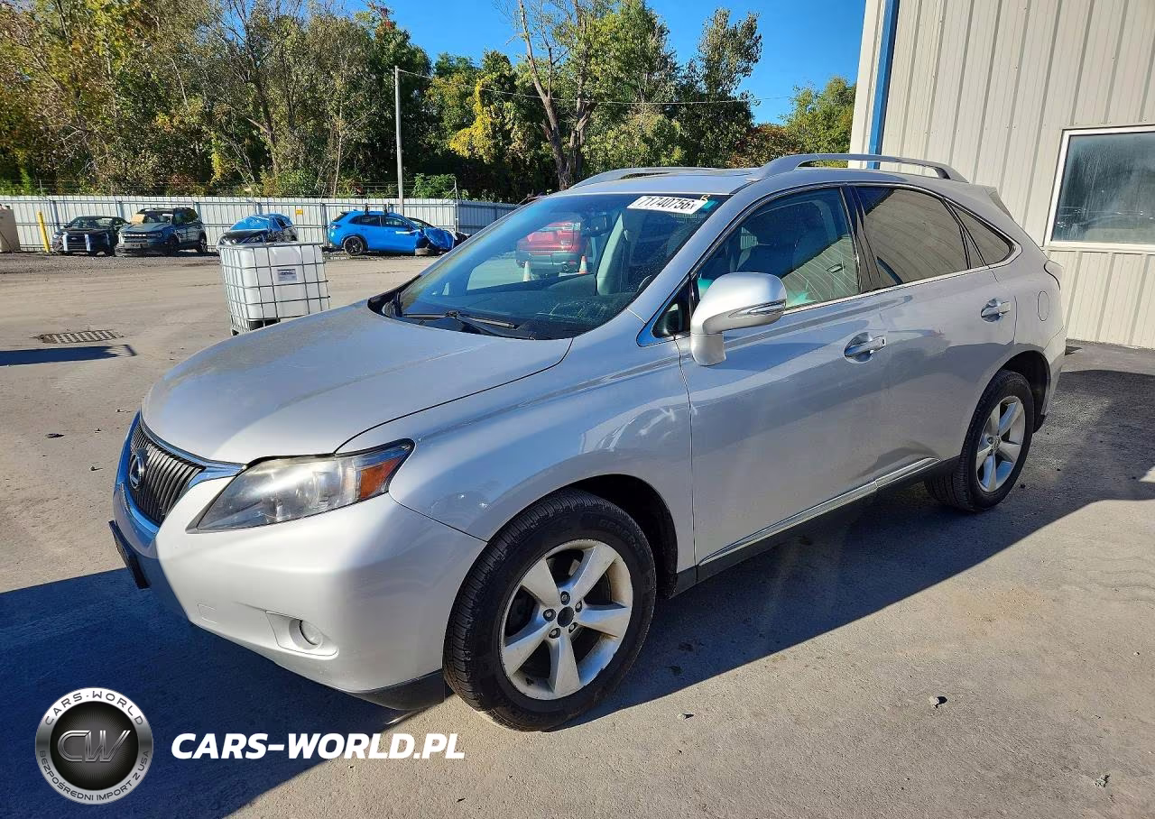 2010 Lexus Rx 350 VIN:2T2BK1BA5AC071244 - 1