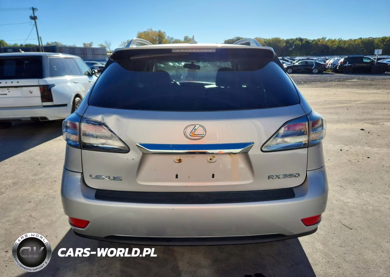 2010 Lexus Rx 350 VIN:2T2BK1BA5AC071244 - 6