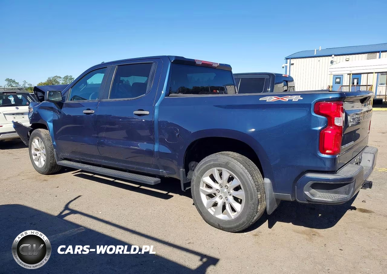 2021 Chevrolet Silverado K1500 Custom VIN:3GCPYBEK8MG421723 - 2