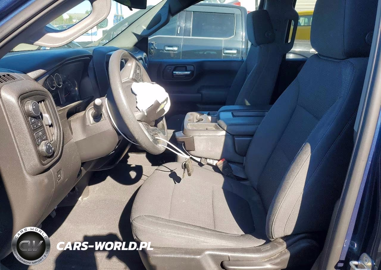 2021 Chevrolet Silverado K1500 Custom VIN:3GCPYBEK8MG421723 - 7