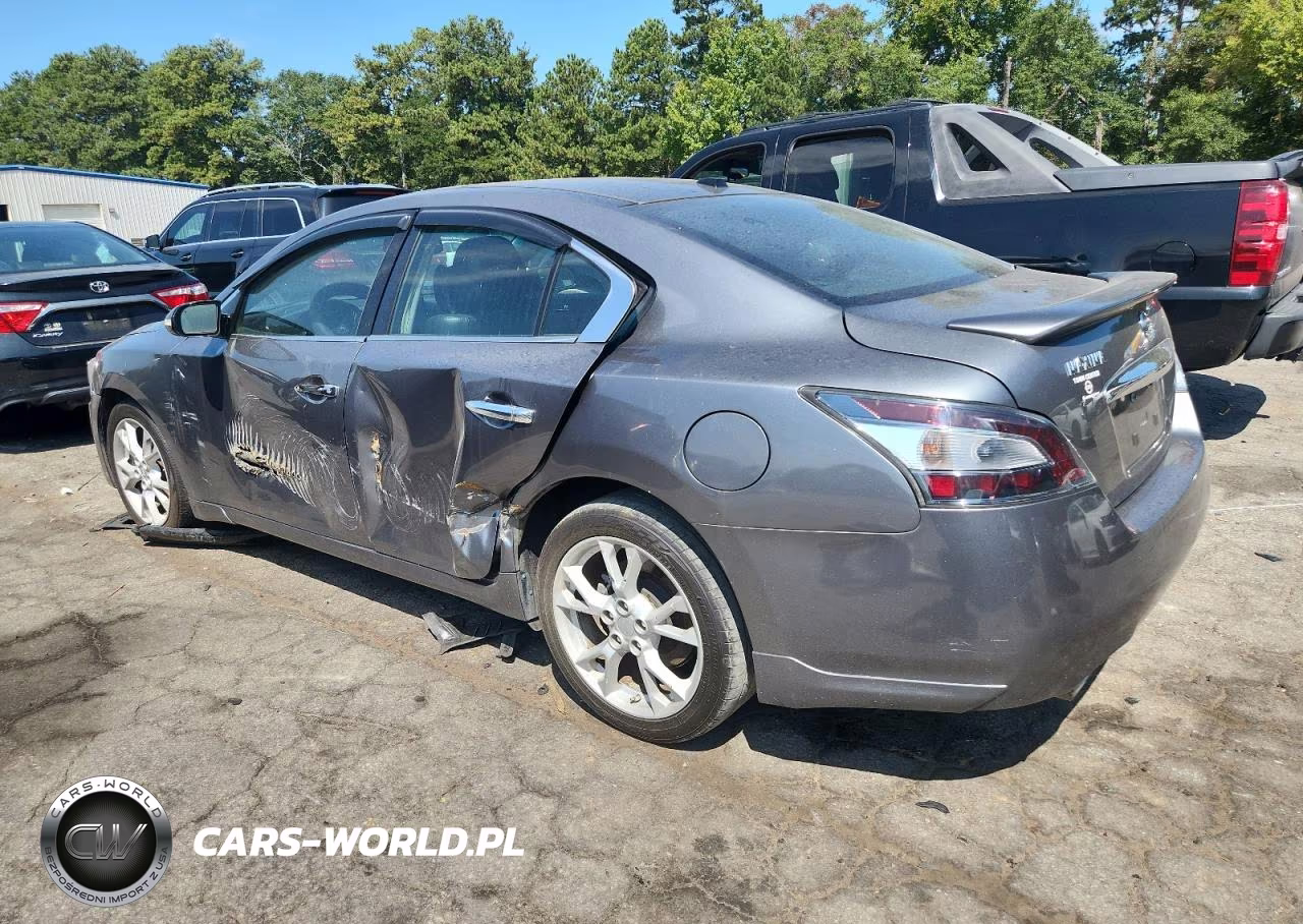 2014 Nissan Maxima S VIN:1N4AA5AP3EC911168 - 2