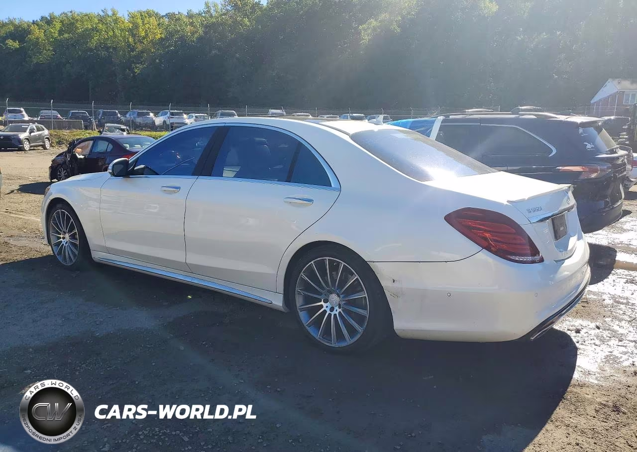 2015 Mercedes-Benz S 550 VIN:WDDUG8CB1FA196418 - 2