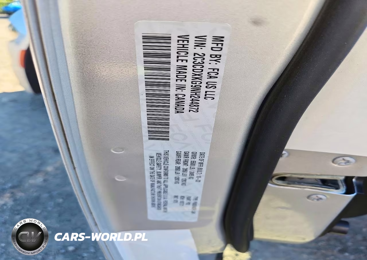 2022 Dodge Charger Police VIN:2C3CDXKG9NH244872 - 12