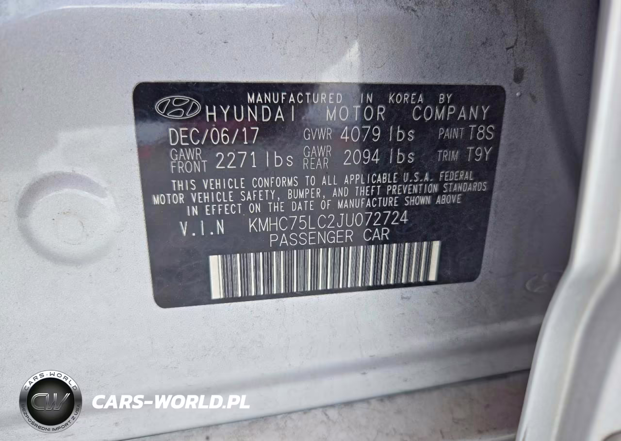 2018 Hyundai Ioniq Sel VIN:KMHC75LC2JU072724 - 13