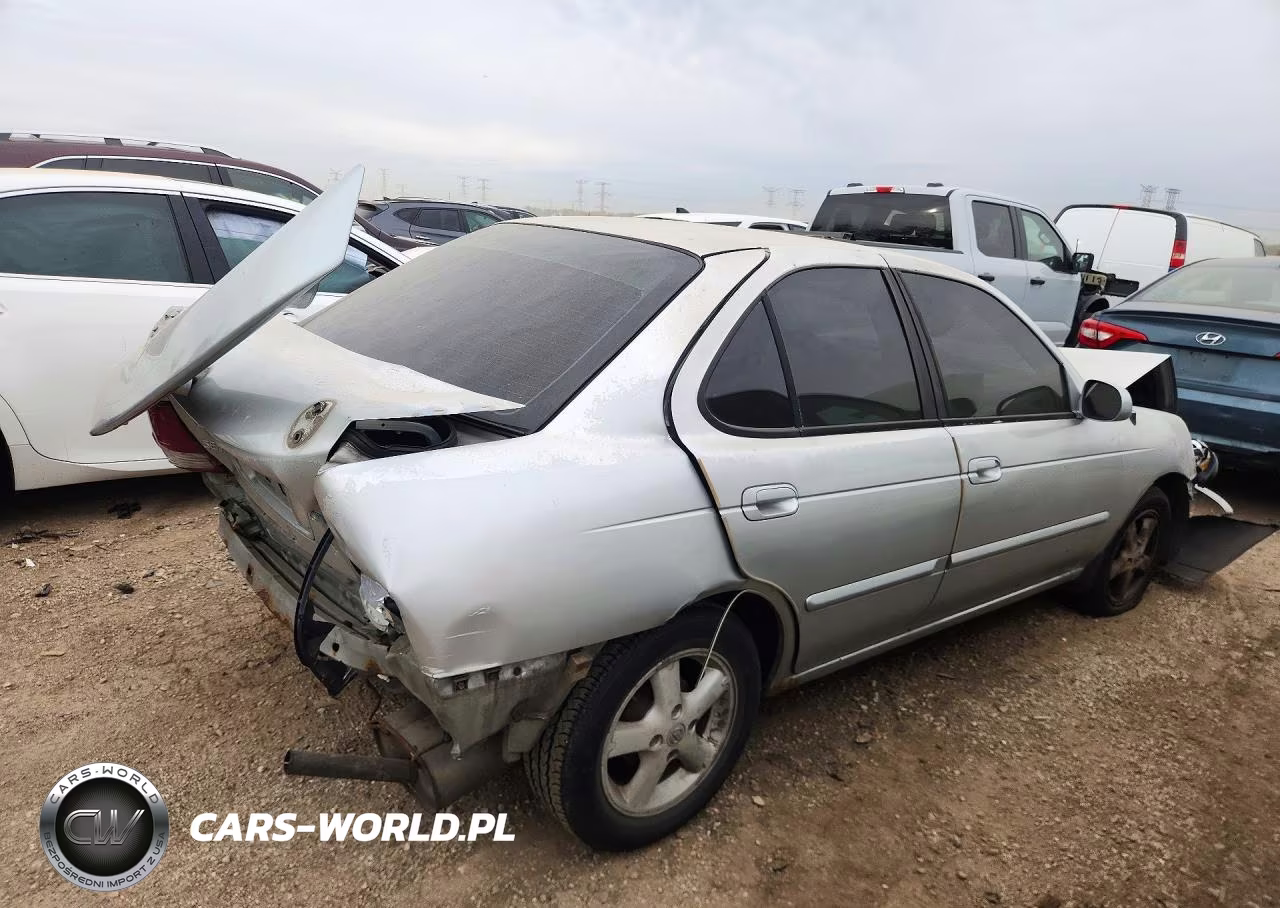 2002 Nissan Sentra Xe VIN:3N1CB51D52L667760 - 3