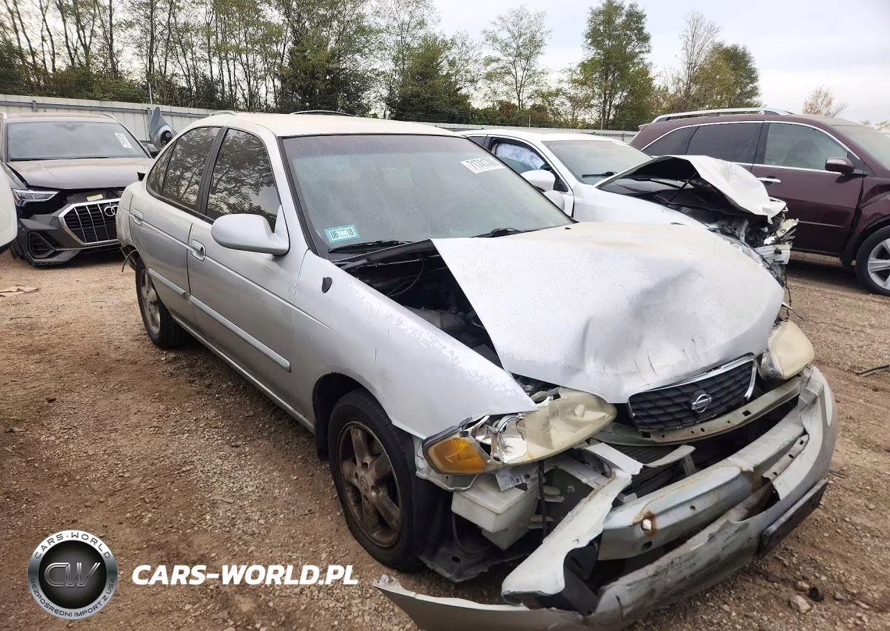 2002 Nissan Sentra Xe VIN:3N1CB51D52L667760 - 4