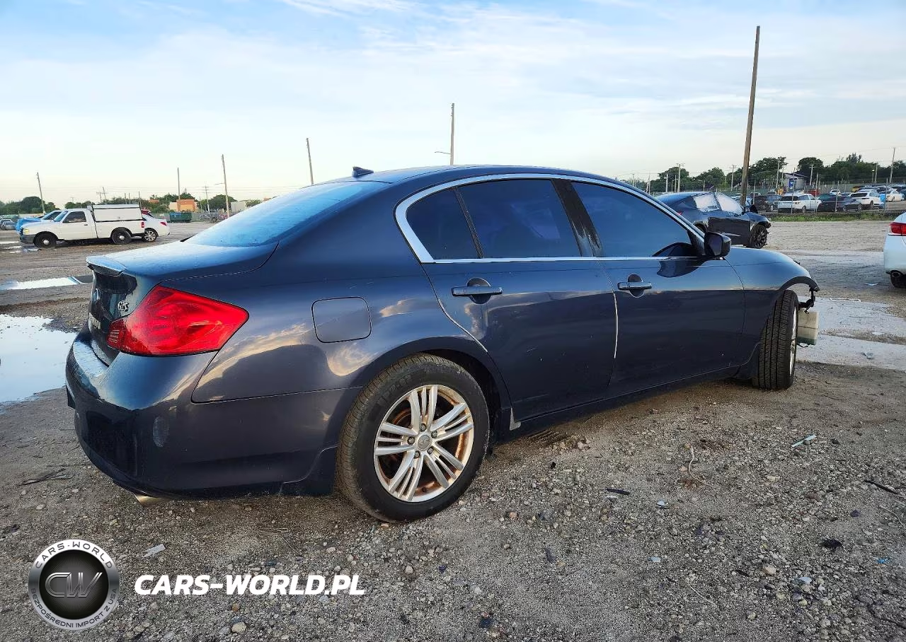 2011 Infiniti G25 Sedan Base VIN:JN1DV6AP5BM601484 - 3