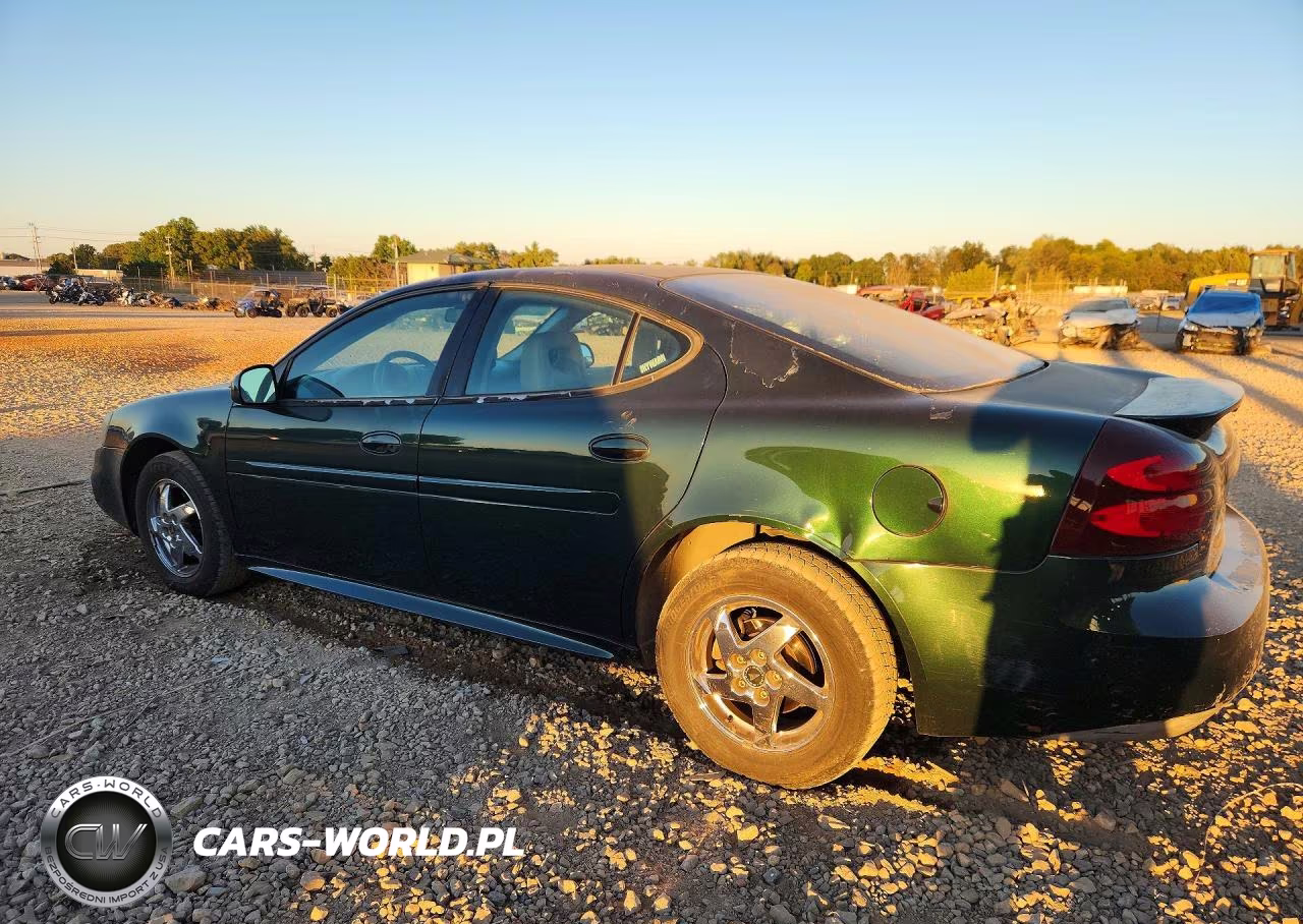 2004 Pontiac Grand Prix Gt2 VIN:2G2WS522441107504 - 2