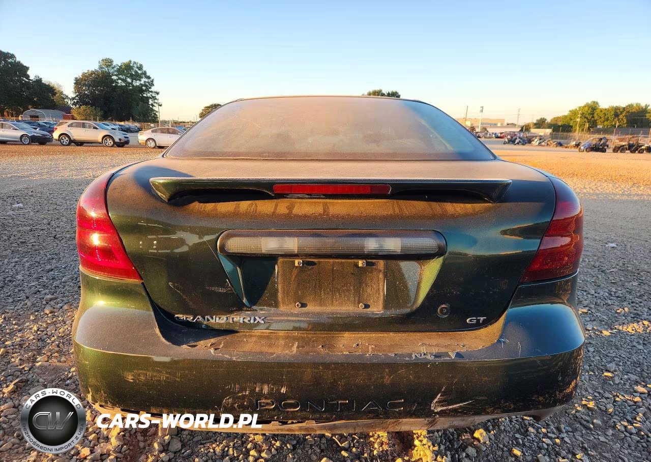 2004 Pontiac Grand Prix Gt2 VIN:2G2WS522441107504 - 6