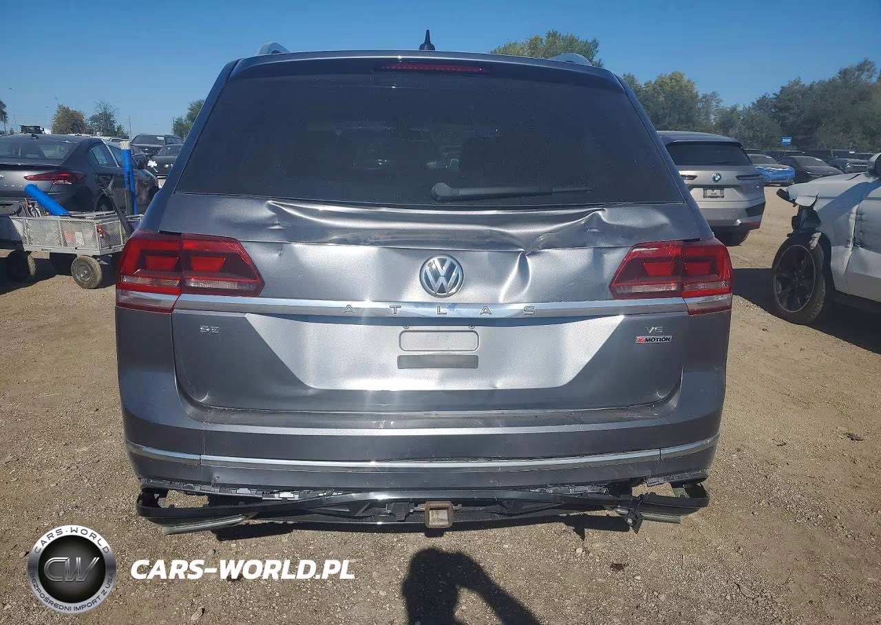 2019 Volkswagen Atlas Se VIN:1V2XR2CA9KC593054 - 6