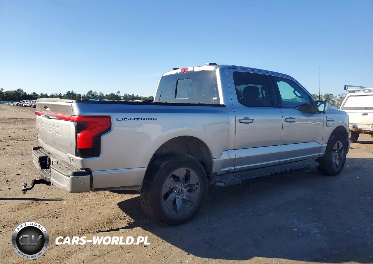2023 Ford F150 Lightning Pro VIN:1FTVW1EV6PWG06523 - 3