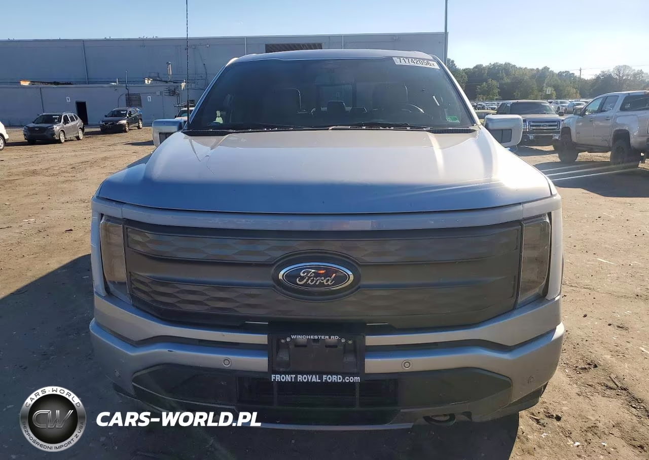 2023 Ford F150 Lightning Pro VIN:1FTVW1EV6PWG06523 - 5