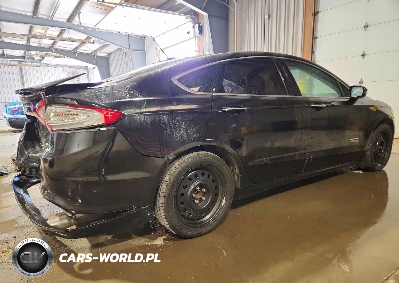 2014 Ford Fusion Titanium Phev VIN:3FA6P0SU9ER382905 - 3