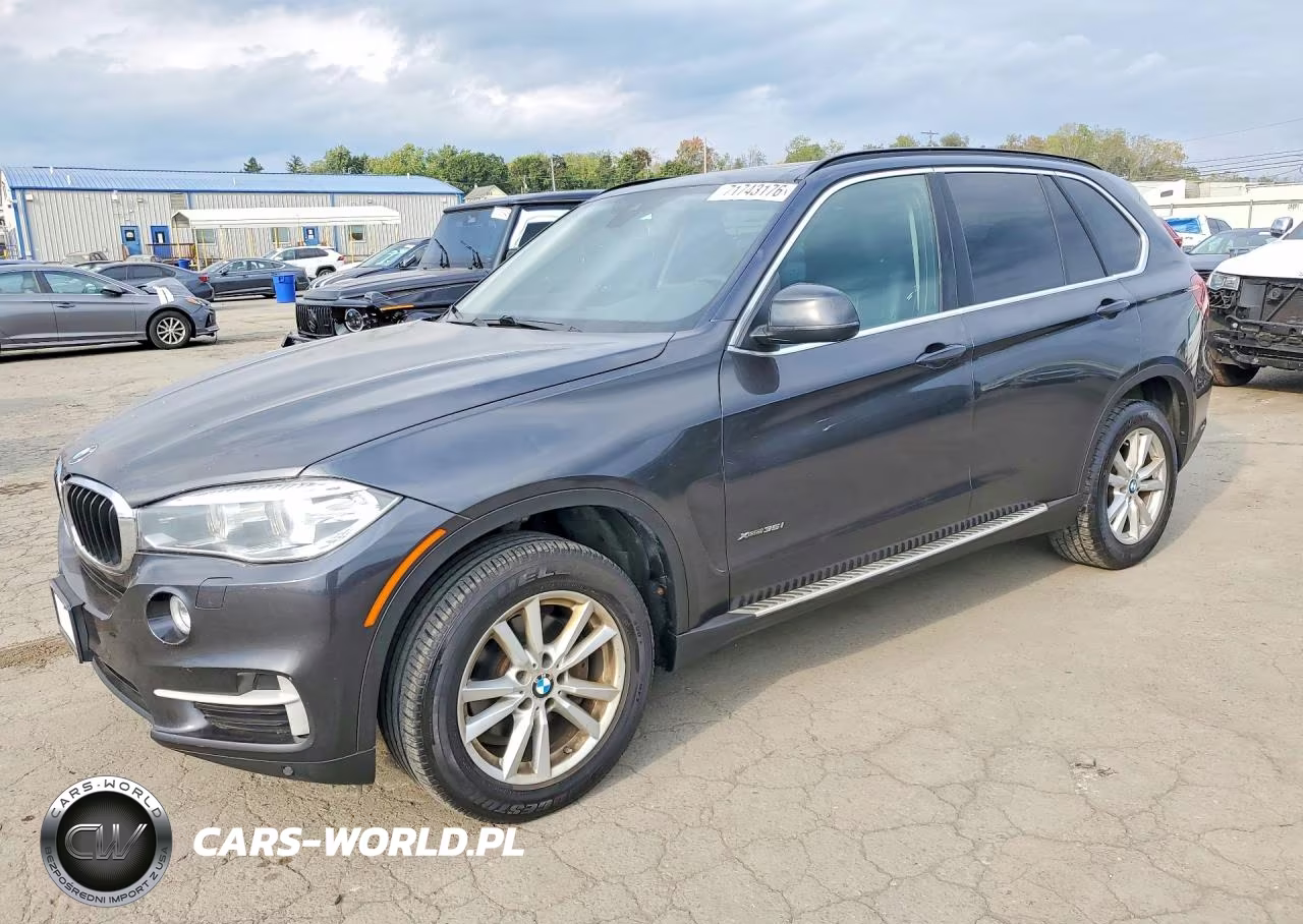 2015 BMW X5 xDrive35I VIN:5UXKR0C54F0P06286 - 1